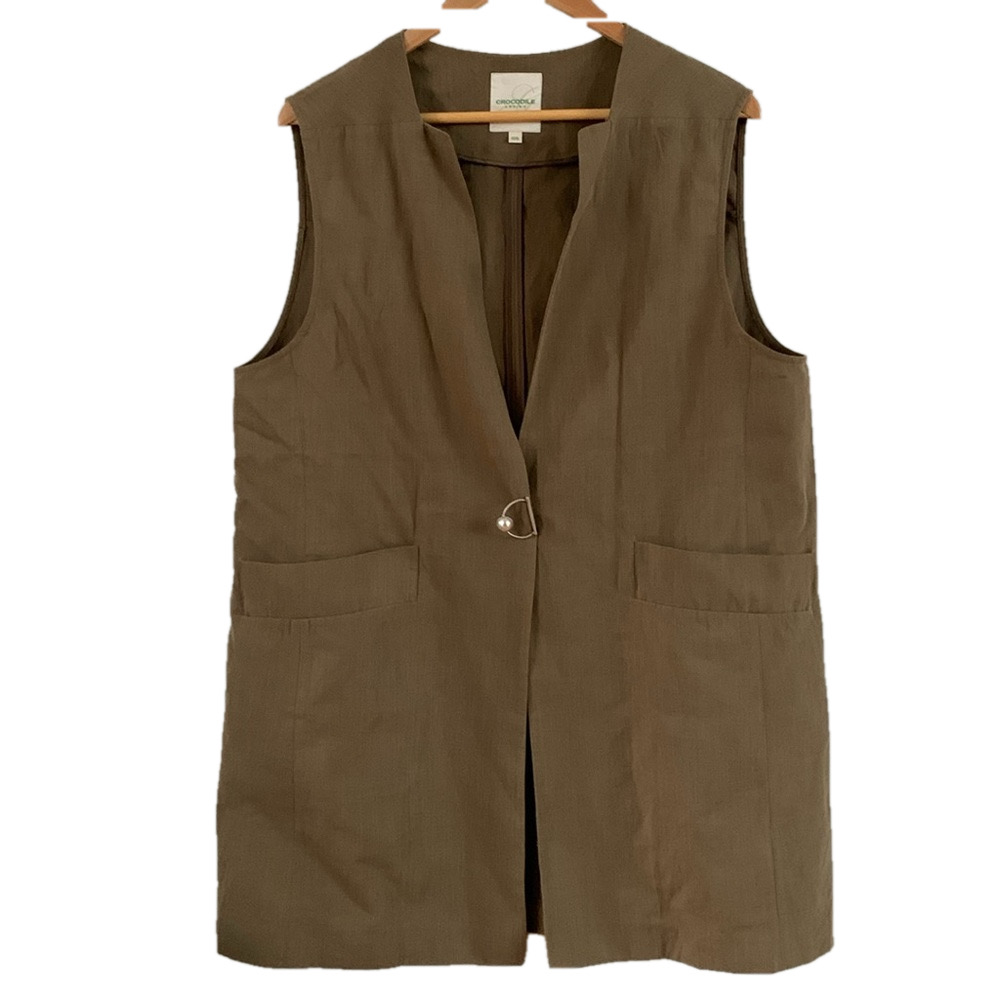 Crocodile ladies Vest - M